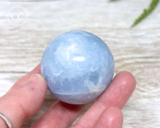 Blue Calcite Sphere #4