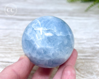 Blue Calcite Sphere #3