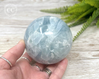 Blue Calcite Sphere #2