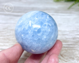 Blue Calcite Sphere #4