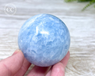 Blue Calcite Sphere #4