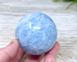 Blue Calcite Sphere #4