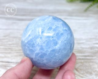 Blue Calcite Sphere #4