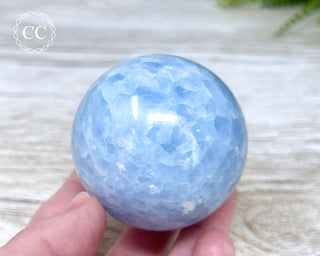 Blue Calcite Sphere #4