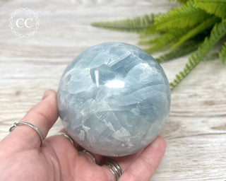Blue Calcite Sphere #2