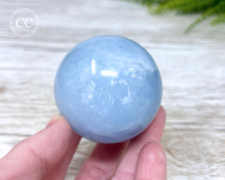Blue Calcite Sphere #1