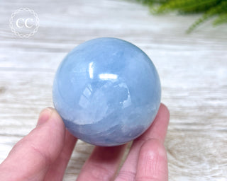Blue Calcite Sphere #1