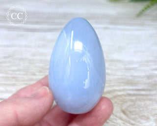 Blue Chalcedony Egg #1