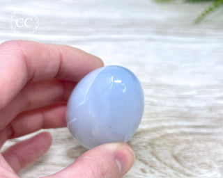 Blue Chalcedony Egg #1