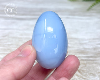 Blue Chalcedony Egg #2