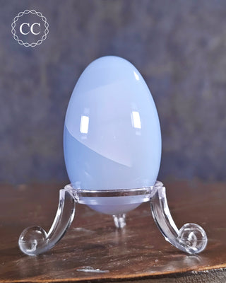 Blue Chalcedony Egg #2