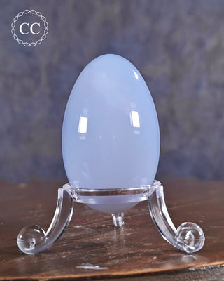 Blue Chalcedony Egg #4