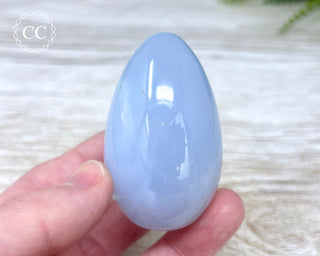 Blue Chalcedony Egg #1