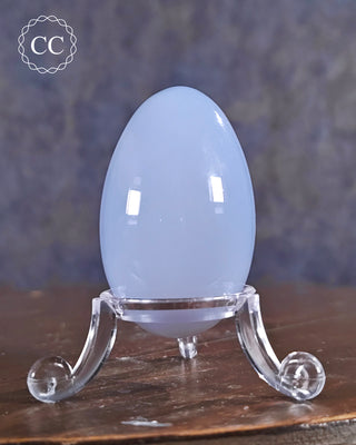 Blue Chalcedony Egg #4