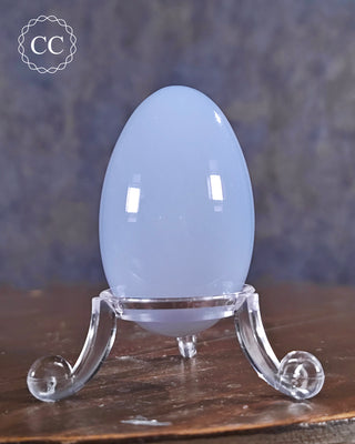 Blue Chalcedony Egg #4