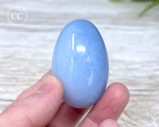 Blue Chalcedony Egg #3