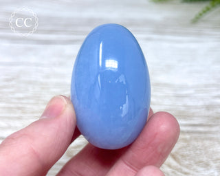 Blue Chalcedony Egg #3