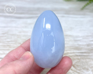 Blue Chalcedony Egg #1