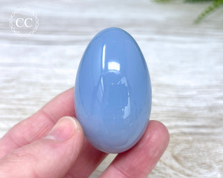 Blue Chalcedony Egg #4