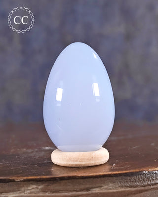 Blue Chalcedony Egg #7