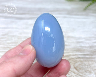 Blue Chalcedony Egg #4