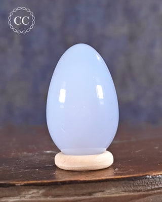 Blue Chalcedony Egg #7