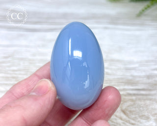 Blue Chalcedony Egg #4