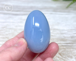 Blue Chalcedony Egg #4
