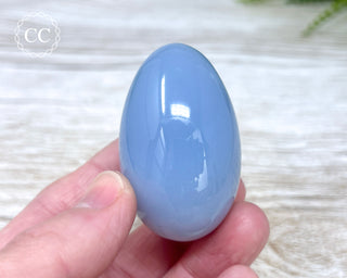 Blue Chalcedony Egg #4