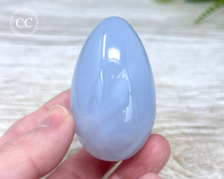 Blue Chalcedony Egg #1
