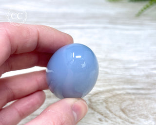 Blue Chalcedony Egg #4