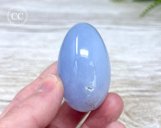 Blue Chalcedony Egg #5