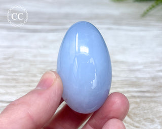 Blue Chalcedony Egg #5