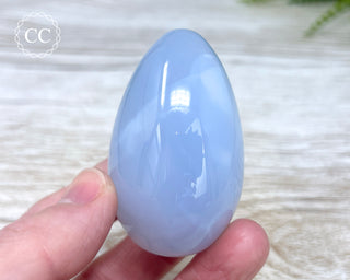 Blue Chalcedony Egg #1