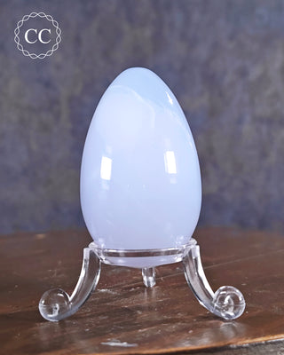 Blue Chalcedony Egg #1