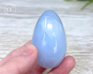 Blue Chalcedony Egg #1