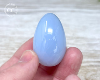 Blue Chalcedony Egg #7