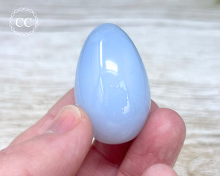 Blue Chalcedony Egg #7
