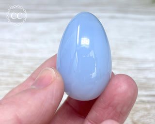 Blue Chalcedony Egg #7