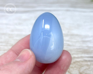 Blue Chalcedony Egg #8