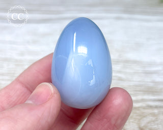 Blue Chalcedony Egg #8