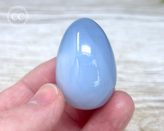 Blue Chalcedony Egg #8
