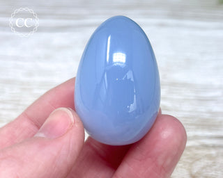 Blue Chalcedony Egg #8