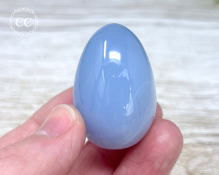 Blue Chalcedony Egg #8