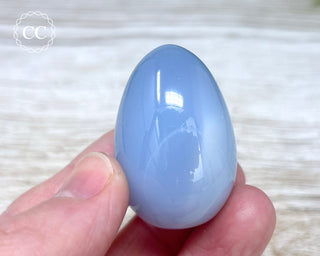Blue Chalcedony Egg #8