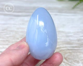 Blue Chalcedony Egg #1