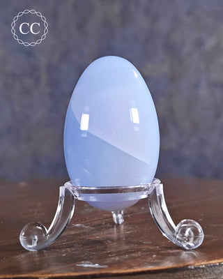 Blue Chalcedony Egg #2