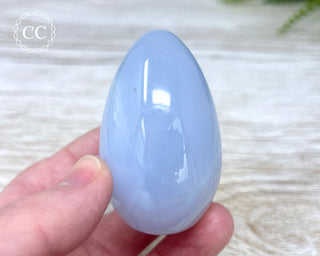 Blue Chalcedony Egg #1
