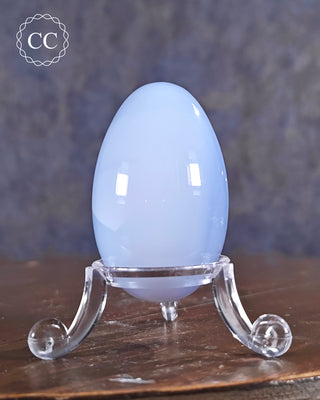 Blue Chalcedony Egg #2