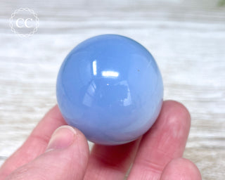 Blue Chalcedony Sphere #1